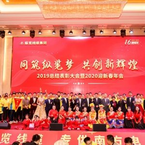 同筑縱覽夢(mèng)，共創(chuàng)新輝煌——縱覽集團(tuán)2019年總結(jié)表彰大會(huì)暨2020年迎新春年會(huì)圓滿成功 . ...